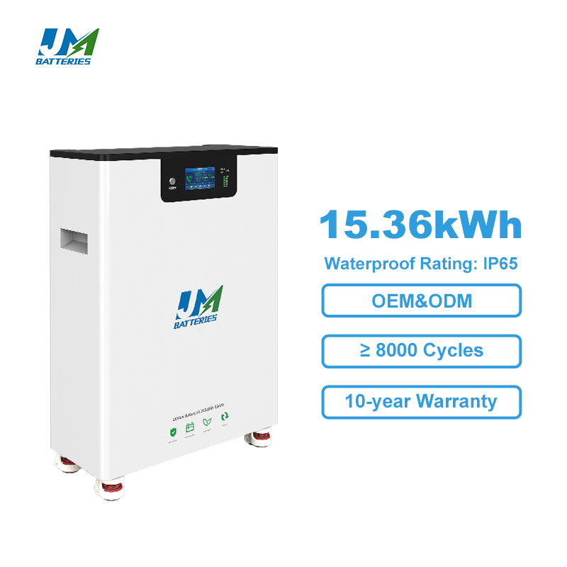 JM 51.2V 48V 300Ah 314Ah Lithium Battery aa for Solar Home Energy Storage