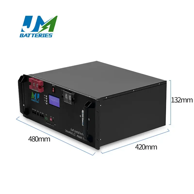 Rack Lithium Ion LiFePO4 Battery 51.2V 50Ah - Image 3