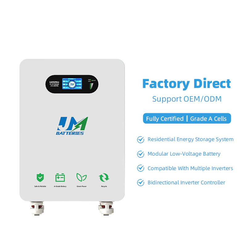 JM 48V 300Ah LiFePO4 Battery Price 15kwh Lithium Ion Solar Battery
