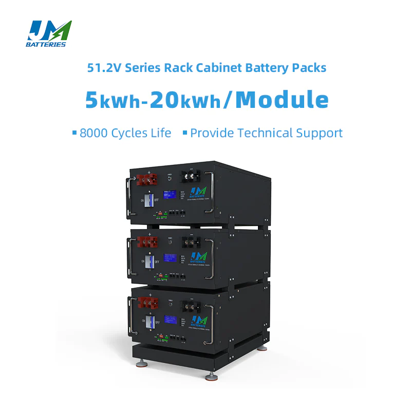 JM Lithium Iron Phosphate Batteries 5Kw 10Kw 15Kw 20Kw With Battery Pack