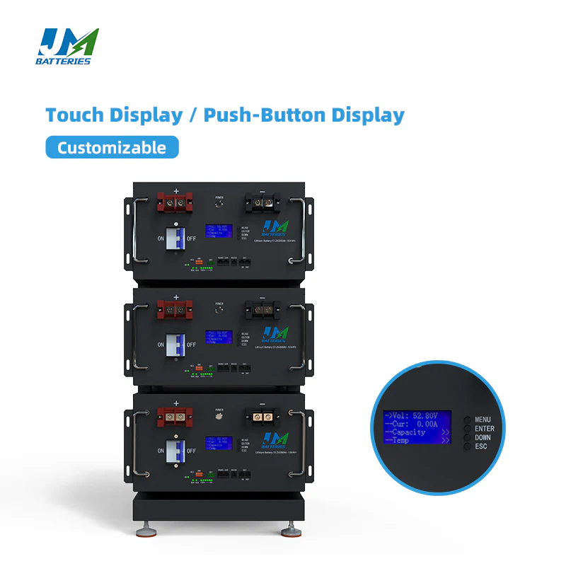JM Custom Battery Solutions 48V 100AH 200Ah 300Ah 400Ah Lithium Polymer Battery