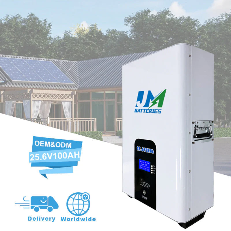 25.6V 200ah 5.12kwh Powerwall Rechargeable Li-ion Battery for Solar System Storage Battery - Image 5