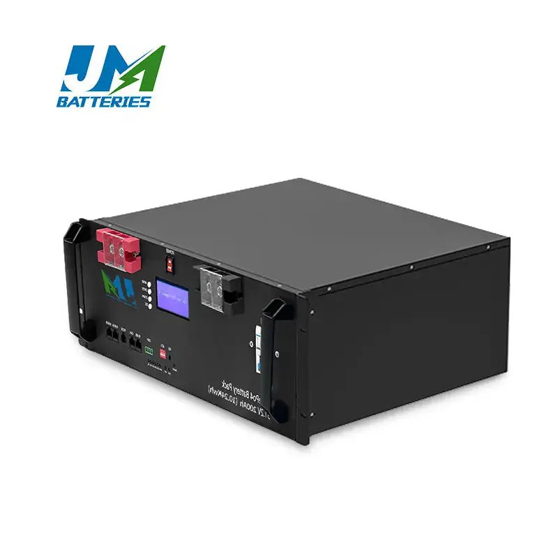 High Density Energy Storage Cabinet Mounted 51.2V 100AH 200AH Solar System Lifepo4 Battery - Image 7