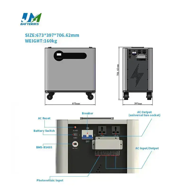 All-in-One Battery Wonder51.25V 100AH 200AH 300AH Simplifying Power for Modern Living Battery - Image 5