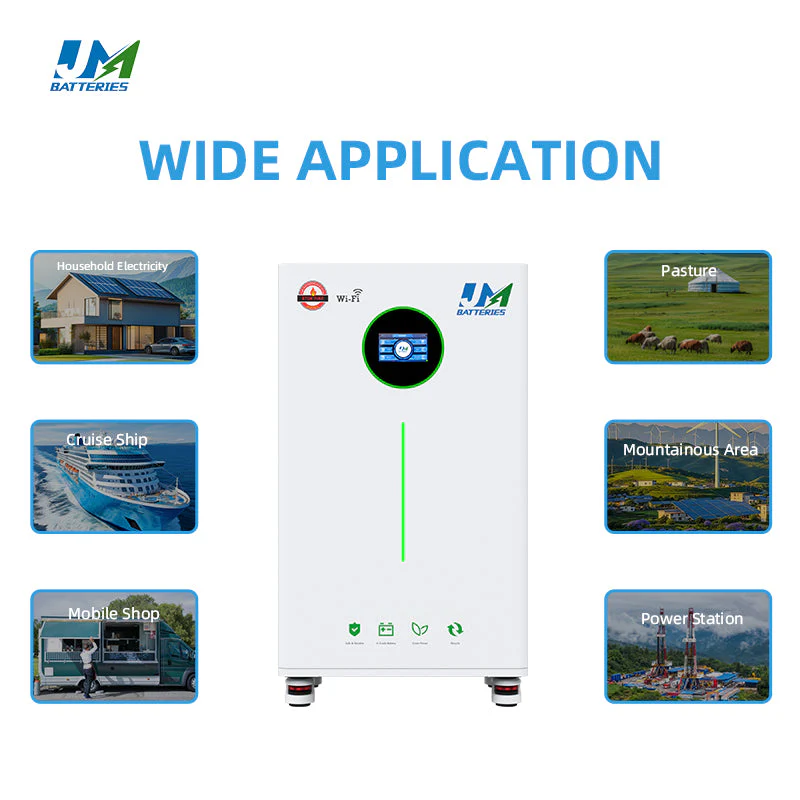 JM Wholesale 14kwh 15kwh 16kwh Battery 8000 Cycle Efficient Home Battery Backup - Image 4