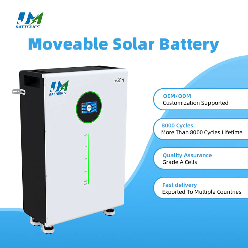 JM Battery Factory Solar Storage Batteries Price Wholesale 15kWh 16kWh Lithium Lifepo4 Battery