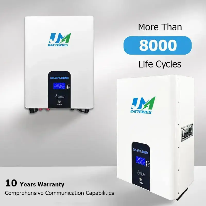 JM Wall-Mounted Lithium Battery 25.6V Multiple Capacities 100ah 200ah 300ah High-Capacity Lithium Battery - Image 4